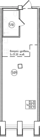 Купить Студию в ЖК Апарт-отель Фомин в Санкт-Петербурге. Вариант № 6230512, 0, площадь -  квм, цена 14147000 рублей
