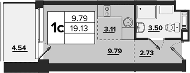 Купить квартиру в новостройках на улице Приморское шоссе в Санкт-Петербурге. Вариант № 77045, 0, площадь -  квм, цена 14367600 рублей