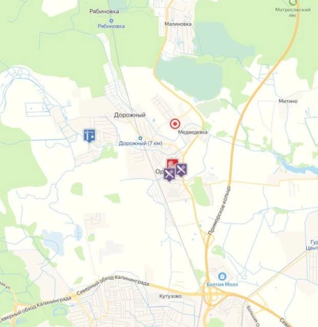 Купить земельный участок на улице Дзержинского в Калининграде. Вариант № 31880, 7, площадь -  квм, цена 1300000 рублей