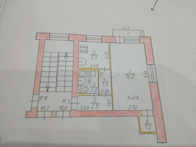 Купить двухкомнатную квартиру на улице Школьная в Калужской области. Вариант № 5756159, 0, площадь -  квм, цена 2300000 рублей