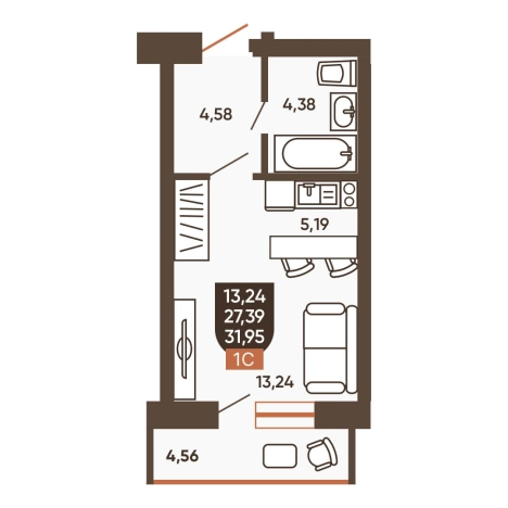 Купить квартиру в ЖК Ермак (Новосибирск) в Новосибирске. Вариант № 8881662, 0, площадь -  квм, цена 4673000 рублей