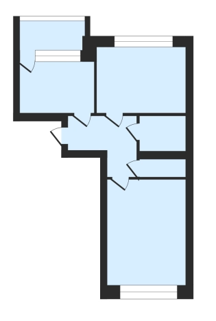 Купить двухкомнатную квартиру в районе Ленинский в Владимире. Вариант № 904434, 17, площадь -  квм, цена 4050000 рублей