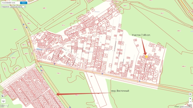 Купить земельный участок в Тобольске. Вариант № 7518252, 0, площадь -  квм, цена 300000 рублей