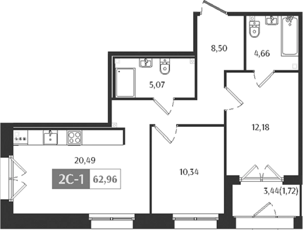 Купить трехкомнатную квартиру в новостройках в ЖК Ranta Residence в Санкт-Петербурге. Вариант № 6054420, 0, площадь -  квм, цена 28961600 рублей