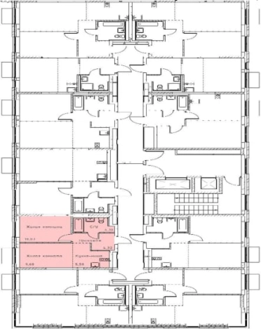 Купить двухкомнатную квартиру в новостройках на улице Проектируемый проезд № 6415 в Москве. Вариант № 59228, 6, площадь - квм, цена 7500000 рублей