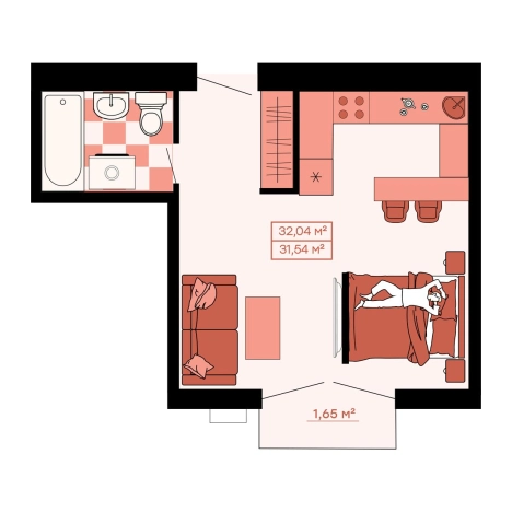 Купить однокомнатную квартиру на вторичке на улице Советская в Приморском крае. Вариант № 6057802, 0, площадь - квм, цена 5872932 рублей