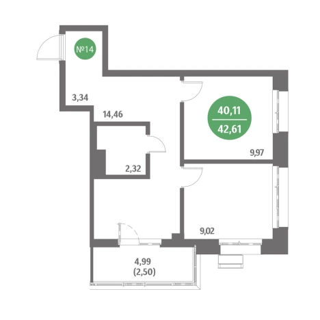 Купить однокомнатную квартиру в ЖК Стрижи в Приморском крае. Вариант № 10290387, 0, площадь -  квм, цена 8400000 рублей