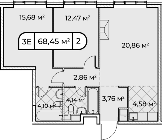 Купить квартиру в новостройках в ЖК West Garden в Москве. Вариант № 65922, 0, площадь -  квм, цена 55140000 рублей