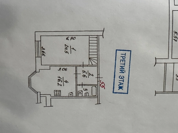 Купить четырехкомнатную квартиру в Вологде. Вариант № 18317, 16, площадь -  квм, цена 9700000 рублей