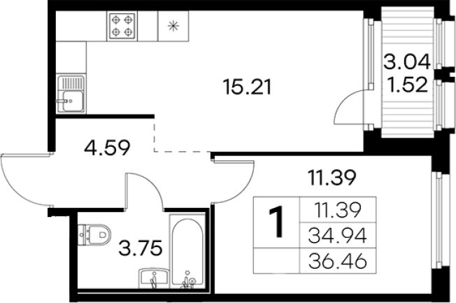 Купить двухкомнатную квартиру в новостройках у метро Парнас в Санкт-Петербурге. Вариант № 4807154, 0, площадь -  квм, цена 8799999 рублей