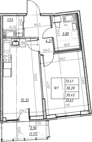 Купить двухкомнатную квартиру на улице Оборонная в Мурине. Вариант № 6853066, 0, площадь -  квм, цена 6029100 рублей