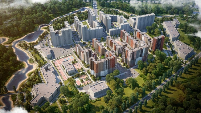 Купить однокомнатную квартиру в новостройках на улице Проектируемый проезд № 6415 в Москве. Вариант № 9207, 1, площадь - квм, цена 5200000 рублей