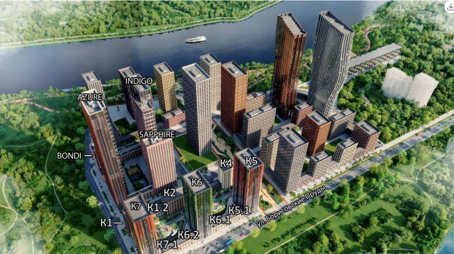 Купить квартиру в Москве. Вариант № 9890041, 2, площадь -  квм, цена 14300000 рублей