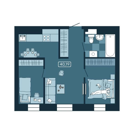 Купить квартиру в новостройках в ЖК Соболь в Владивостоке. Вариант № 5460365, 0, площадь -  квм, цена 8136466 рублей