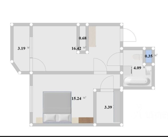 Купить квартиру в Москве. Вариант № 9888553, 11, площадь -  квм, цена 13800000 рублей