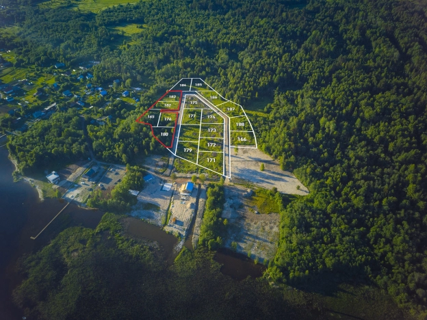 Купить земельный участок в районе Соломенное в Петрозаводске. Вариант № 1380, 3, площадь -  квм, цена 5950000 рублей