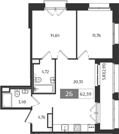 Купить трехкомнатную квартиру в новостройках в ЖК Ranta Residence в Санкт-Петербурге. Вариант № 6055165, 0, площадь -  квм, цена 29104350 рублей