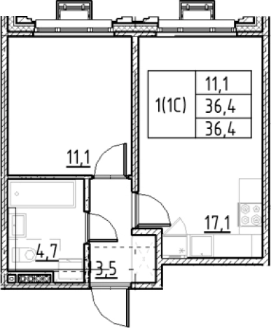 Купить двухкомнатную квартиру в новостройках у метро Купчино в Санкт-Петербурге. Вариант № 9328519, 0, площадь -  квм, цена 9391746 рублей