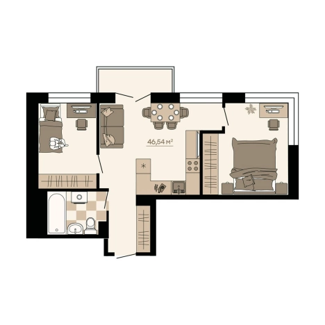 Купить трехкомнатную квартиру на улице Портовая в Артёме. Вариант № 9869539, 0, площадь -  квм, цена 6887920 рублей