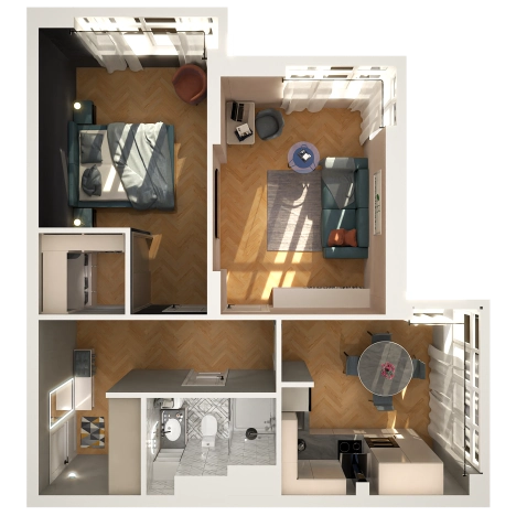 Купить квартиру в Новокузнецке. Вариант № 7647275, 0, площадь -  квм, цена 8265000 рублей