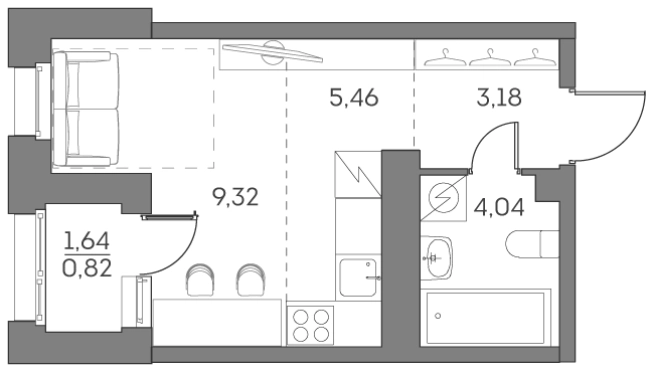 Купить Студию в новостройках у метро Нижегородская в Москве. Вариант № 842020, 0, площадь -  квм, цена 13376808 рублей