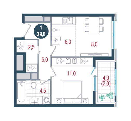 Купить однокомнатную квартиру в районе Царицыно в Москве. Вариант № 8949159, 0, площадь -  квм, цена 15139544 рублей