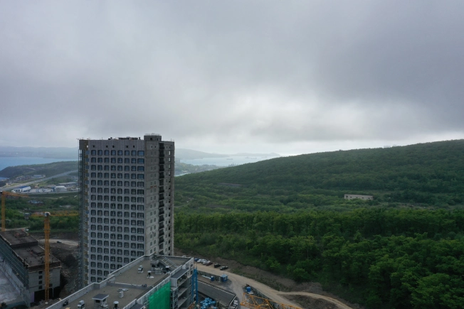 Купить двухкомнатную квартиру в новостройках на улице Володарского в Владивостоке. Вариант № 4136717, 1, площадь -  квм, цена 14593800 рублей