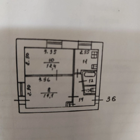 Купить двухкомнатную квартиру в Гороховеце. Вариант № 2690113, 16, площадь -  квм, цена 2200000 рублей