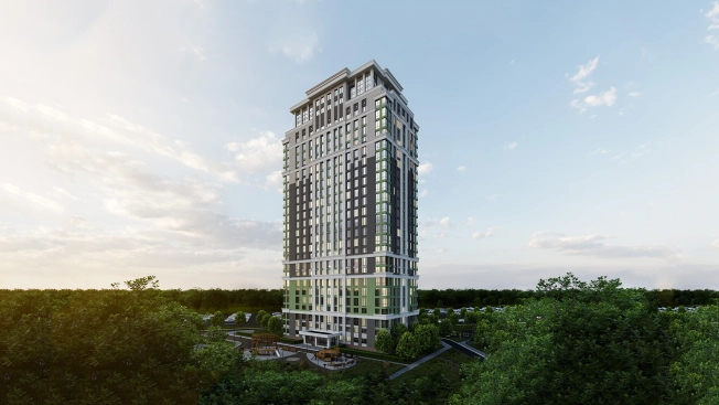 Купить однокомнатную квартиру в новостройках в районе Солотча в Рязани. Вариант № 6067613, 2, площадь -  квм, цена 3133930 рублей