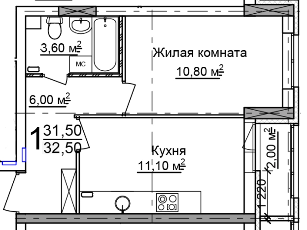 Купить квартиру в новостройках у метро Парк Культуры в Нижнем Новгороде. Вариант № 143391, 0, площадь -  квм, цена 5265000 рублей