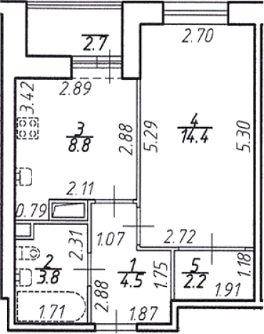 Купить однокомнатную квартиру в ЖК Стороны Света в Ленинградской области. Вариант № 7791346, 0, площадь -  квм, цена 6247800 рублей