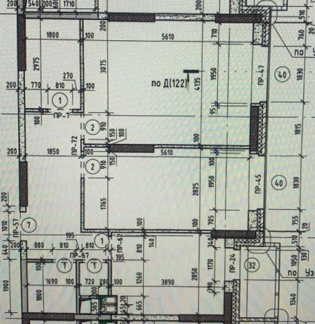 . Вариант № 15469, 1, площадь - 69.3 квм, цена 12500000 рублей