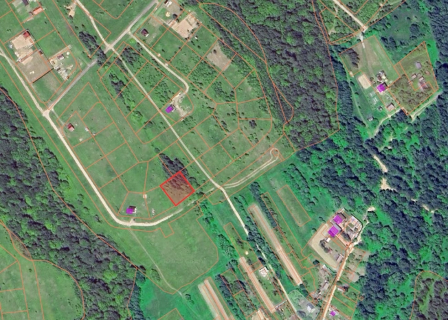 Купить земельный участок на улице Непокорённых Ленинградцев в Калуге. Вариант № 1230, 7, площадь -  квм, цена 550000 рублей