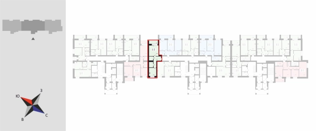 Купить однокомнатную квартиру на вторичке в ЖК Гвардейский в Владимире. Вариант № 69893, 2, площадь -  квм, цена 4728925 рублей