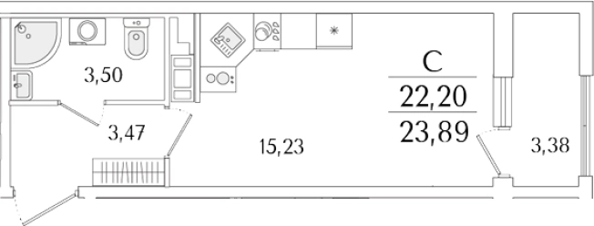 Купить Студию в новостройках в районе Фрунзенский в Санкт-Петербурге. Вариант № 6257871, 0, площадь -  квм, цена 9176619 рублей