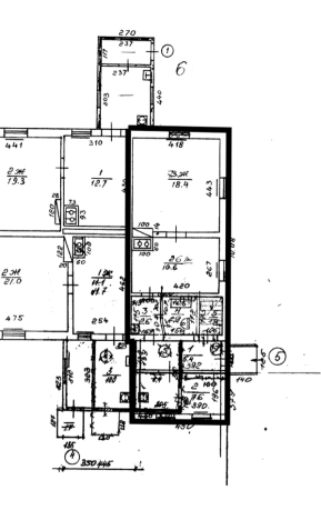 . Вариант № 13526, 21, площадь - 75.4 квм, цена 4400000 рублей