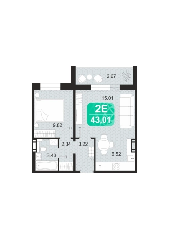 Купить квартиру на улице Богдана Хмельницкого в Чите. Вариант № 6829629, 0, площадь -  квм, цена 8171900 рублей
