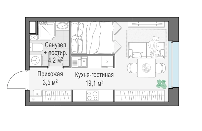 Купить квартиру в Мытищах. Вариант № 167001, 0, площадь -  квм, цена 6840000 рублей