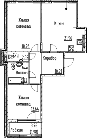 Купить трехкомнатную квартиру в ЖК Кронфорт в Санкт-Петербурге. Вариант № 6830756, 0, площадь -  квм, цена 20410160 рублей