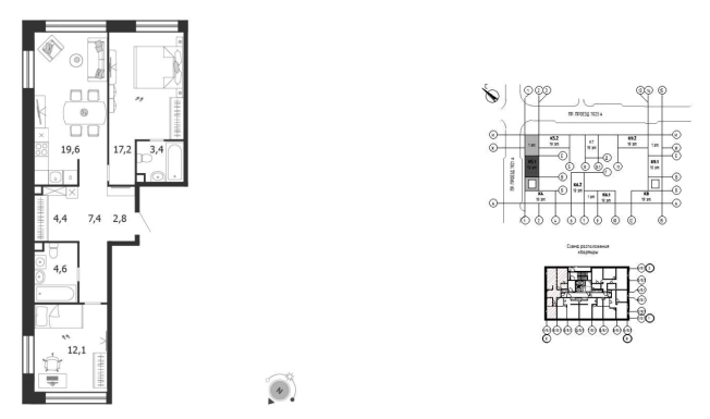 Купить квартиру в Москве. Вариант № 10239549, 0, площадь - квм, цена 34990000 рублей