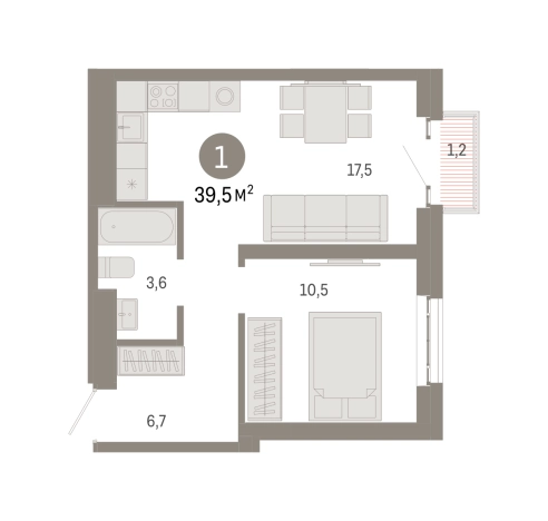 Купить однокомнатную квартиру в новостройках в ЖК Метроном в Москве. Вариант № 9603552, 0, площадь -  квм, цена 21600000 рублей