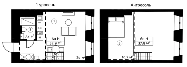 Купить Студию в районе Адмиралтейский в Санкт-Петербурге. Вариант № 4824275, 0, площадь -  квм, цена 21603000 рублей
