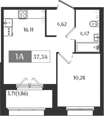 Купить двухкомнатную квартиру в новостройках в ЖК Ranta Residence в Санкт-Петербурге. Вариант № 6055170, 0, площадь -  квм, цена 18109900 рублей