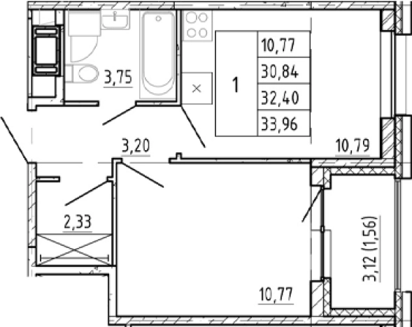 Купить квартиру в ЖК Полис Новоселье в Ленинградской области. Вариант № 7268023, 0, площадь -  квм, цена 6415888 рублей
