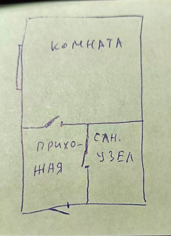 Купить однокомнатную квартиру в Приморском крае. Вариант № 8065, 9, площадь -  квм, цена 1350000 рублей