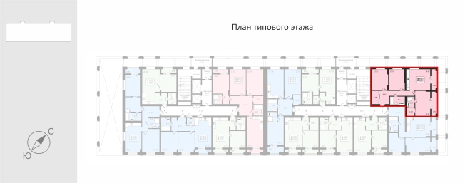 Купить квартиру в новостройках в Коврове. Вариант № 105198, 1, площадь -  квм, цена 11420800 рублей