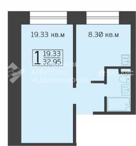 Купить квартиру в новостройках в Рязани. Вариант № 7184702, 0, площадь -  квм, цена 4728600 рублей