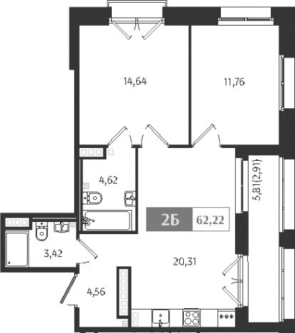 Купить трехкомнатную квартиру в новостройках в ЖК Ranta Residence в Санкт-Петербурге. Вариант № 6054436, 0, площадь -  квм, цена 28932300 рублей