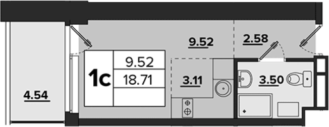 Купить квартиру в новостройках в ЖК Морская Ривьера в Санкт-Петербурге. Вариант № 97066, 0, площадь -  квм, цена 8856000 рублей