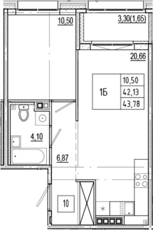 Купить двухкомнатную квартиру в новостройках в ЖК Ranta Residence в Санкт-Петербурге. Вариант № 6056456, 0, площадь -  квм, цена 17512000 рублей